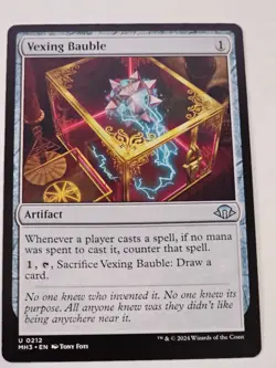 MTG - Vexing Bauble - Modern Horizons 3 - Image 1
