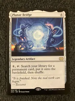 Magic The Gathering MTG - Planar Bridge - Double Masters 2022 - Image 1