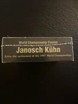 World Championship Deck: 1997 Seattle - Janosch Kuhn, Finalist - SEALED - Image 2
