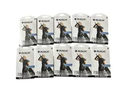 🔥 10 X MTG MAGIC THE GATHERING FINAL FANTASY PLAY BOOSTER PACKS FREE SHIPPING - Image 1