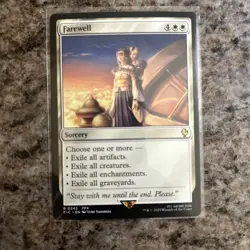 Farewell - Commander FINAL FANTASY - MTG - Magic - Near Mint - Image 1