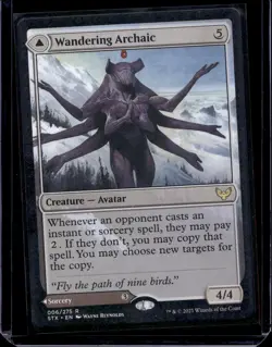MTG Wandering Archaic Explore the Vastlands Strixhaven: School of Mages - Image 1