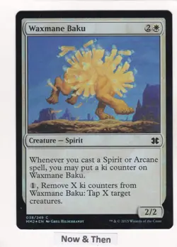 MTG: Modern Masters 2015 Edition: Waxmane Baku **FOIL** - Image 1