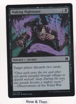 MTG: Modern Masters 2015 Edition: Waking Nightmare **FOIL** - Image 1