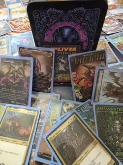 Sliver Overlord Custom 100 CEDH Deck Fan Art MTG Proxies Sleeves and Box! - Image 1