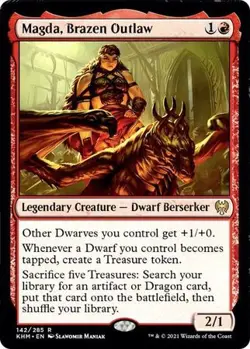 MTG Kaldheim - Magda, Brazen Outlaw - Image 1