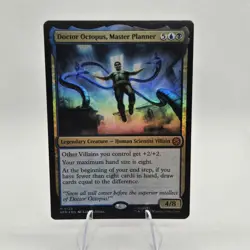 Doctor Octopus Master Planner MTG Marvel's Spider-Man Foil 2025 NM - Image 1