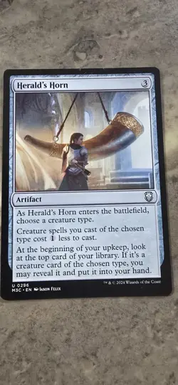 Herald's Horn Commander: Modern Horizons 3 Regular - Image 1