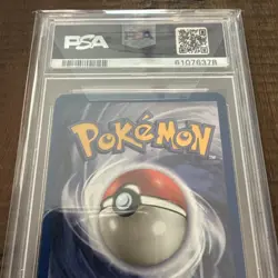 1st Edition Dark Wartortle 46/82 Team Rocket Pokemon Card PSA 8 - Image 4