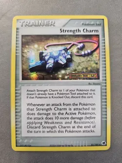 Strength Charm Pokemon Card 81/101 Reverse Holo Foil Stamped Dragon Frontiers - Image 1