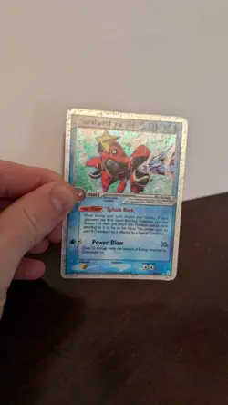 Crawdaunt Ex Holo HP Holon Phantoms Pokemon Card 2006 TCG - Image 3