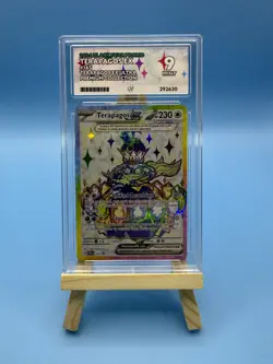 Pokemon - Terapagos ex - 165 - Black Star Promo - 2024 - ACE MINT 9 Graded Card - Image 1
