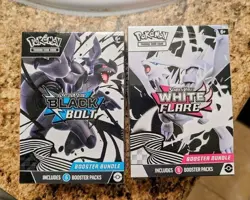 Pokemon TCG: Black Bolt & White Flare Booster Bundle (Set of 2) SEALED NEW - Image 1