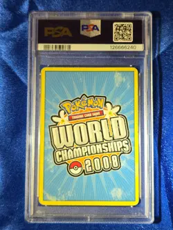 Mew Gold Star World Championships 2008 101/101 Pokemon Graded Slab PSA 2 - Image 2