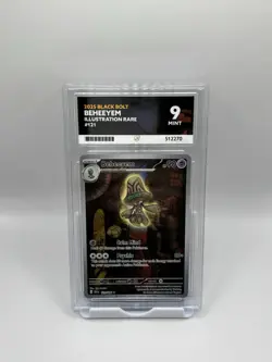 Pokemon TCG - Beheeyem Illustration Rare - Black Bolt 121/086 - Graded ACE 9 - Image 1