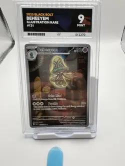 Pokemon TCG - Beheeyem Illustration Rare - Black Bolt 121/086 - Graded ACE 9 - Image 4