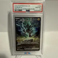 Pokemon Zekrom Special Illustration Rare 166/086 Sv: Black Bolt PSA GEM MT 10 - Image 1