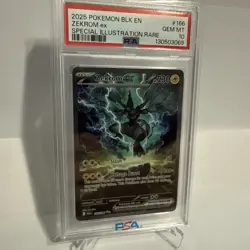 Pokemon Zekrom Special Illustration Rare 166/086 Sv: Black Bolt PSA GEM MT 10 - Image 2