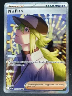 POKEMON - N’s Plan - 170-086 - Special Illustration Rare - S&V Black Bolt - Mint - Image 1