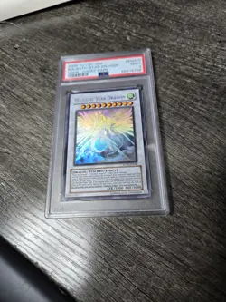 G2U Yugioh Majestic Star Dragon SOVREN040 Ghost Rare PSA 9 MINT - Image 1
