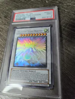 G2U Yugioh Majestic Star Dragon SOVREN040 Ghost Rare PSA 9 MINT - Image 2