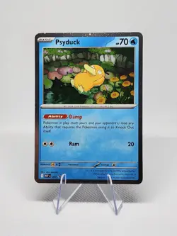 Psyduck 007 Cosmos Holo Mega Evolution Black Star Promo Pokemon Card - Image 1
