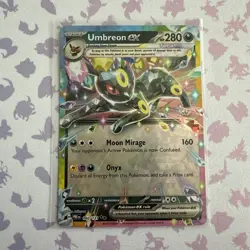 Umbreon EX 60/131 Prismatic Evolutions Double Rare Pokemon Cards Ultra - Image 1