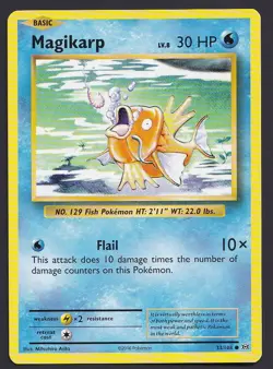 Magikarp 33/108 Common XY Evolutions Pokemon Card - NM Near Mint - Image 1