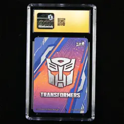 CGC PRISTINE 10 KAYOU 2023 Transformers CCG Card TF03-AR-001 Blurr - Image 2