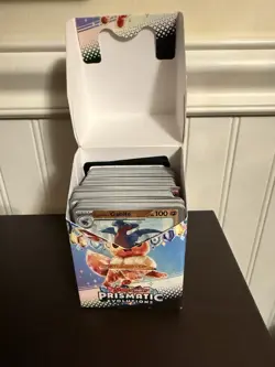 Pokemon Prismatic Evolutions Bulk Lot Of Over 100 Cards - Image 1