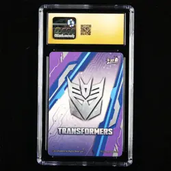 CGC PRISTINE 10 KAYOU 2023 Transformers CCG Card TF03-AR-008 Scourge - Image 2