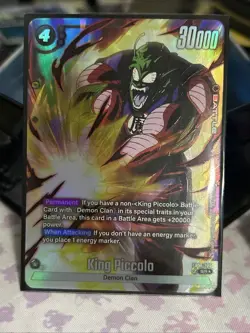 King Piccolo FB06-109 Alternate Art Dragon Ball Card Rivals Clash - Image 1
