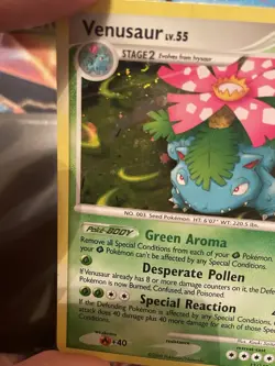 Venusaur 13/147 Supreme Victors Holo Swirl 2009 Pokemon Card LP Lightly Played - Image 1
