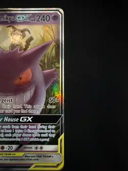 Gengar & Mimikyu GX 240 HP Tag Team Pokemon Card - Image 2