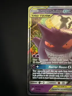Gengar & Mimikyu GX 240 HP Tag Team Pokemon Card - Image 3
