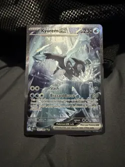 Pokemon TCG Kyurem EX Black Bolt Holo Card 165/086Sv: Black - Image 1