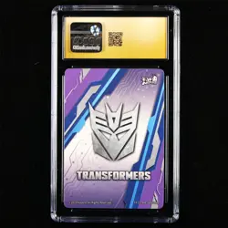 CGC PRISTINE 10 KAYOU 2023 Transformers CCG Card TF03-AR-009 Gnaw - Image 2