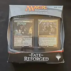 Fate Reforged MtG sealed TWO-PLAYER CLASH PACK 60 Card Deck x 2 Box - Image 1