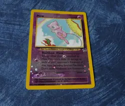 Pokemon Mew 1/18 card Southern Islands reverse Holo Swirl - Image 1