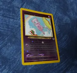 Pokemon Mew 1/18 card Southern Islands reverse Holo Swirl - Image 4