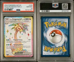PSA 10 Alolan Exeggutor ex 225/191 Ultra Rare Surging Sparks SSP Pokemon Card - Image 3