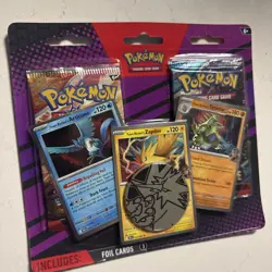 Pokemon 2 Pack Blister Pack - Team Rocket's Articuno, Zapdos & Tyranitar Cards - Image 1