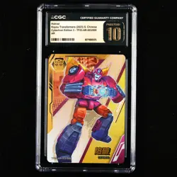 CGC PRISTINE 10 KAYOU 2023 Transformers CCG Card TF03-AR-003 Hotrod - Image 1