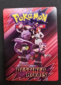 Destined Rivals - Trainer Tips Build & Battle Pokemon Card Team Rockets Grunts - Image 1