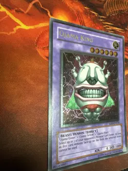 Ojama King Ultimate Rare Holo Yugioh Card SPD-EN034 - Image 3