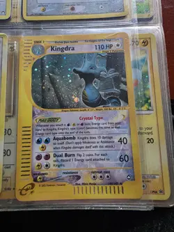 Kingdra 148/147 Aquapolis 2002 Nintendo Holo Secret Pokemon Card TCG - Image 1