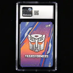 CGC GEM MINT 10 KAYOU 2023 Transformers CCG Card TF03-AR-005 Grimlock & Wheelie - Image 2
