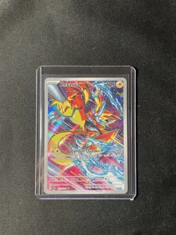 Pokemon TCG Zeraora 151/142 Stellar Crown Holo Card Illustration Rare Full Art - Image 1