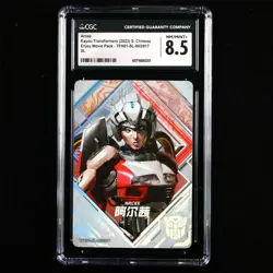CGC NM/MINT+ 8.5 KAYOU 2023 Transformers CCG Card TFH01-SL-003 Arcee - Image 1