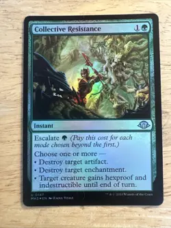 1x Collective Resistance, Foil, Magic the Gathering MTG NM - Image 1